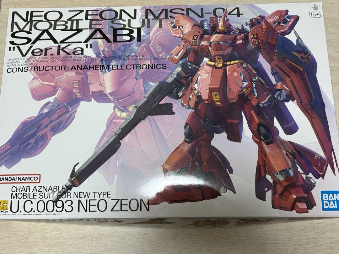 MG サザビー　ver ka ガンプラ　マスターグレード