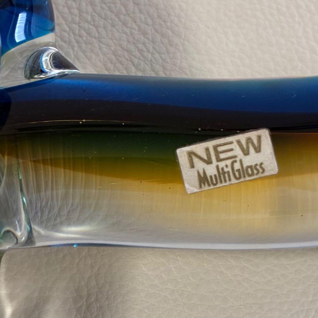 【Multi Glass/ガラス製/ダックスフント】置物 オブジェ レトロ Multi Glass/ガラス製/ダックスフント】置物 オブジェ レトロ