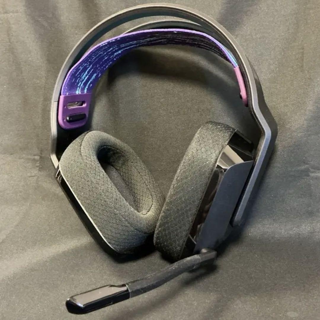 Logicool G535BK ワイヤレス ゲーミングヘッドセット