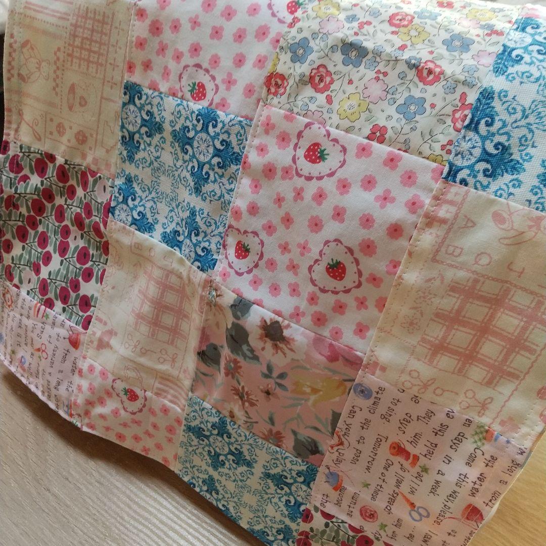 ハンドメイド＊目隠しカバー◈マルチカバー◈パッチワーク