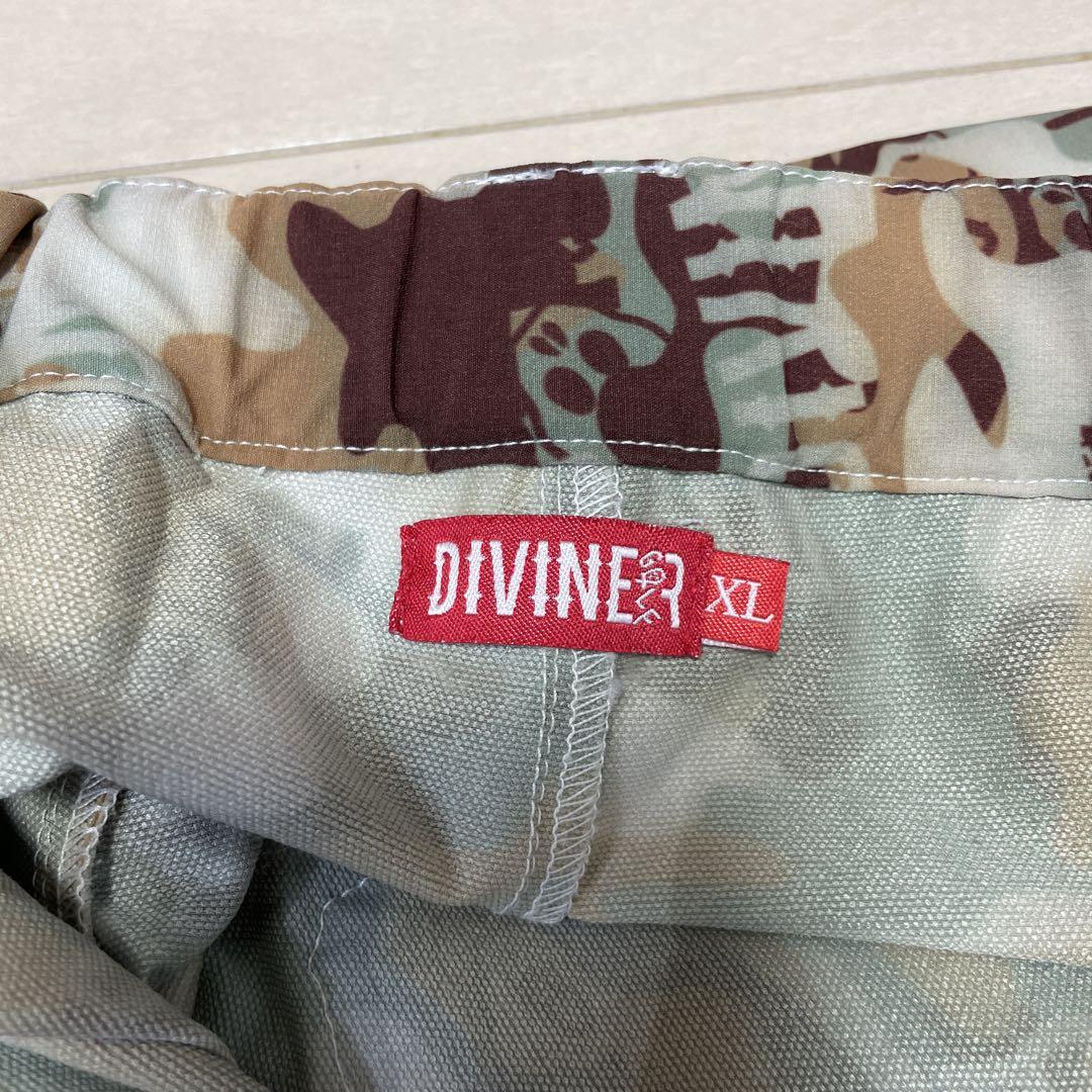 DIVINER 迷彩柄 XLパンツ 冷感ストレッチ DIVINER 迷彩柄 XLパンツ 冷感ストレッチ