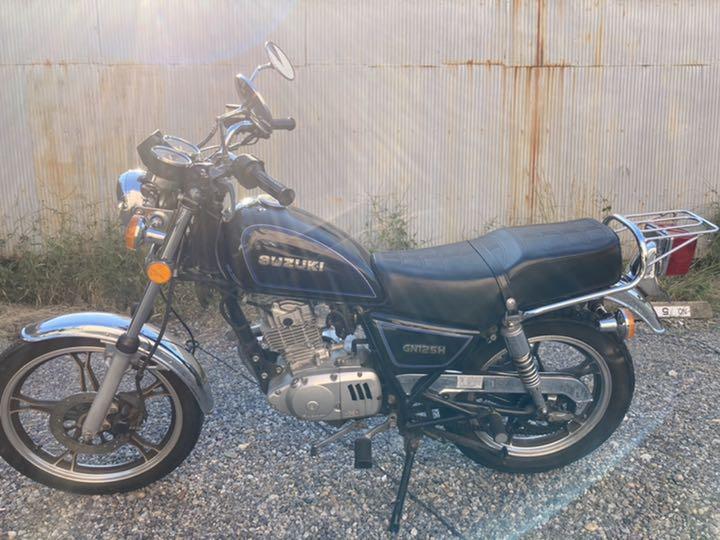 SUZUKI エンジン不動 鍵と登録書あり pZBcG-m97367972567 GN125 国産豊富な