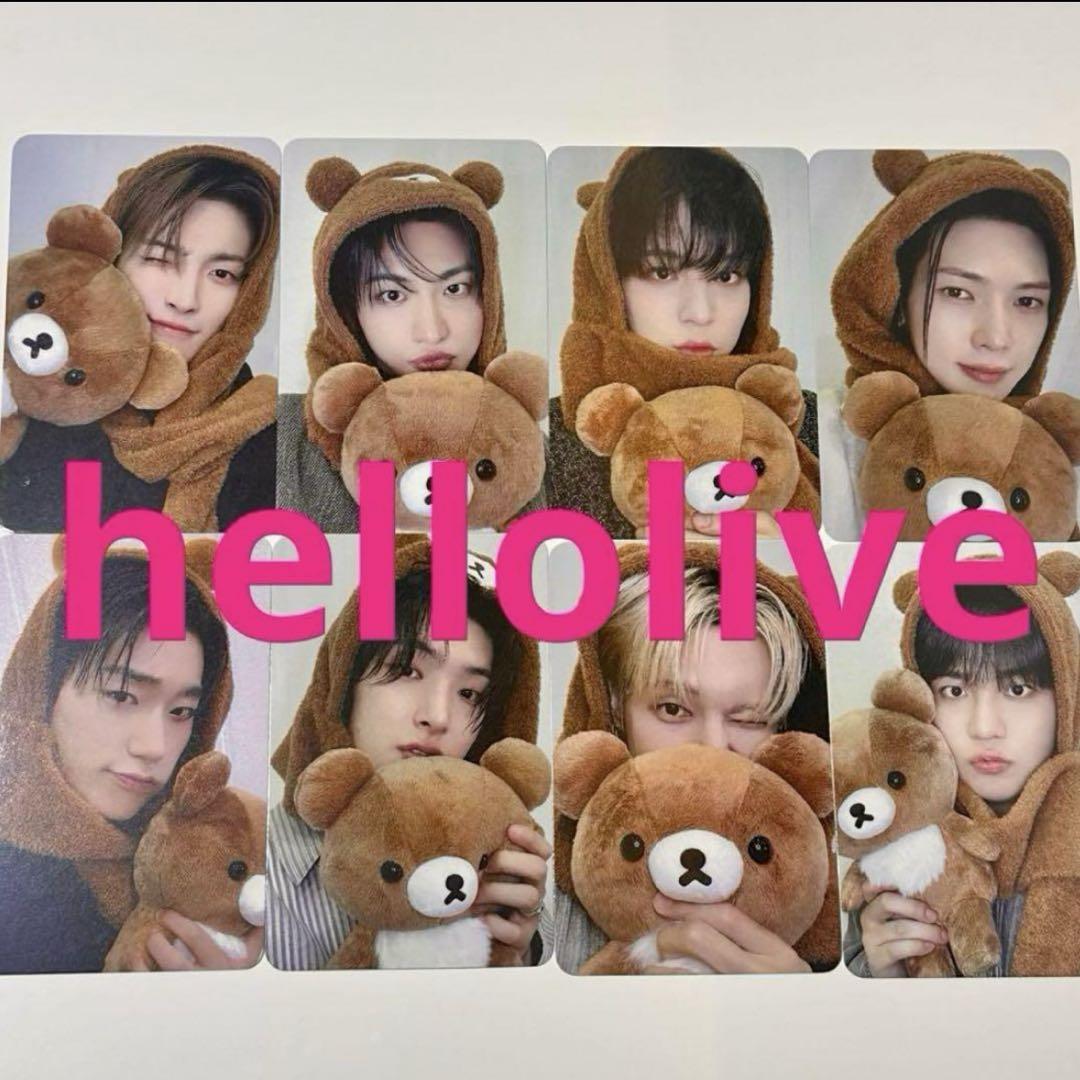 ATEEZ hellolive ヨントン 対面サイン会 トレカ　コンプセット