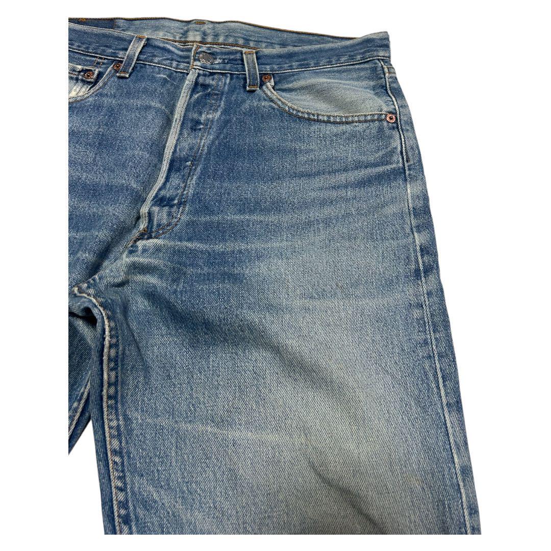 90s Levis 501 デニムパンツ ブルー USA製 33×32表記