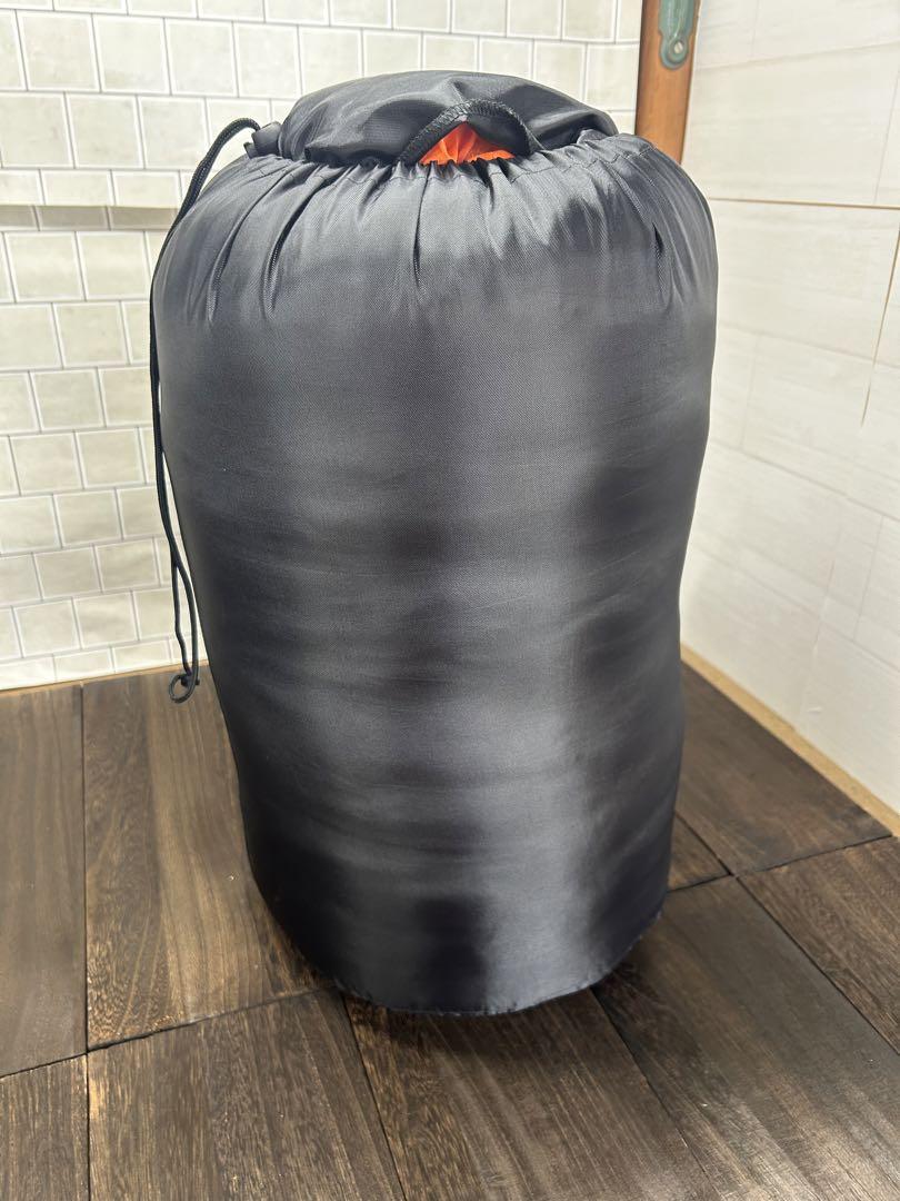 つよっぺ【美品】コールマン 寝袋 ノースリム オレンジ ブラック