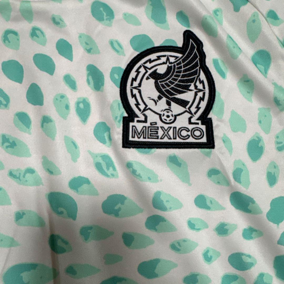 adidas メキシコ代表 シャツ ホワイト/ミントグリーン