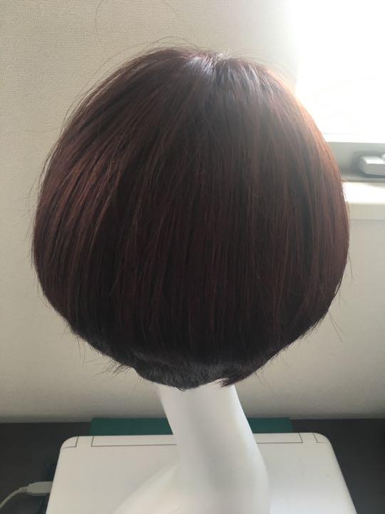 送料無料】 気品人毛100% ウィッグBZ20 かつら ショートwig - ショート ...