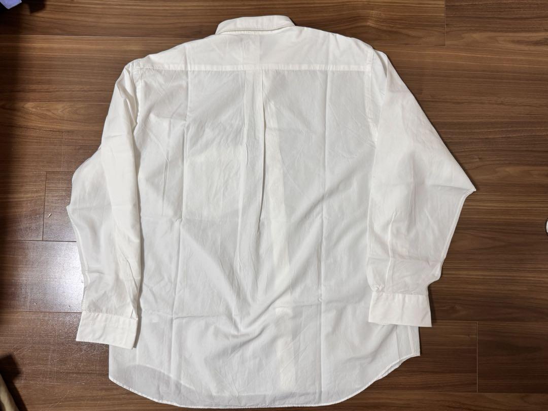 23ss サイズ2  コモリシャツ　白　comoli