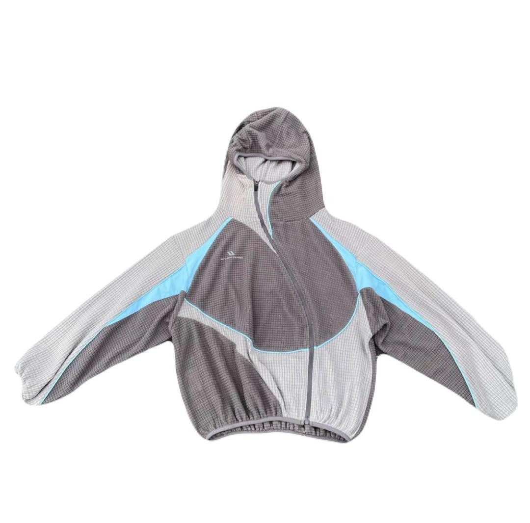 UMAMIISM 23AW Nylon Fleece Zip Hoodie