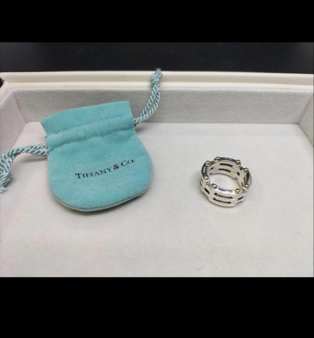 TIFFANY ティファニー ゲートリング　コンビ
