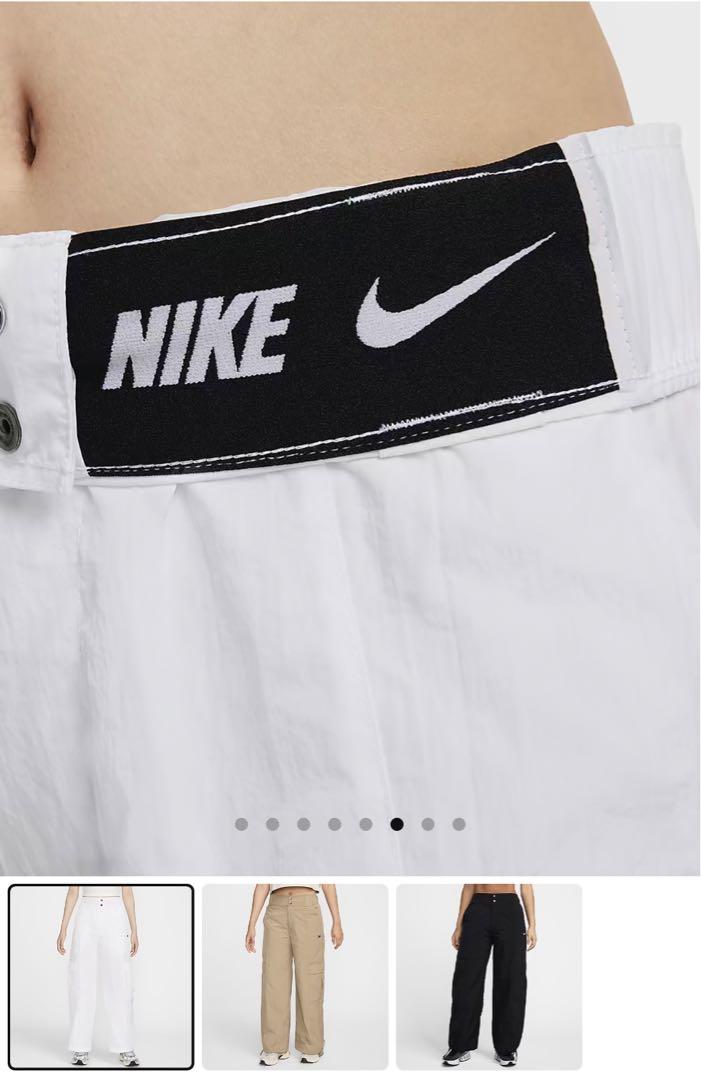 NIKE ウィメンズハイウエストウーブンカーゴパンツ