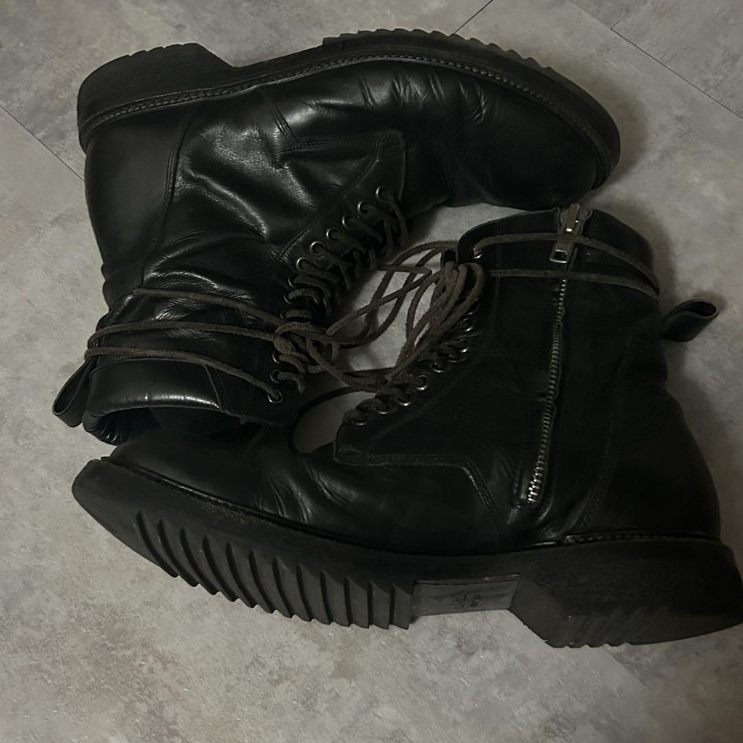 Rick Owens コンバットブーツ　アーミーブーツ