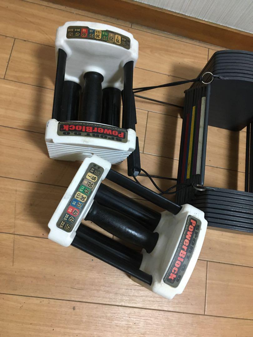 ②POWERBLOCK SPORT5.0パワーブロック ダンベル 23Kg×1個