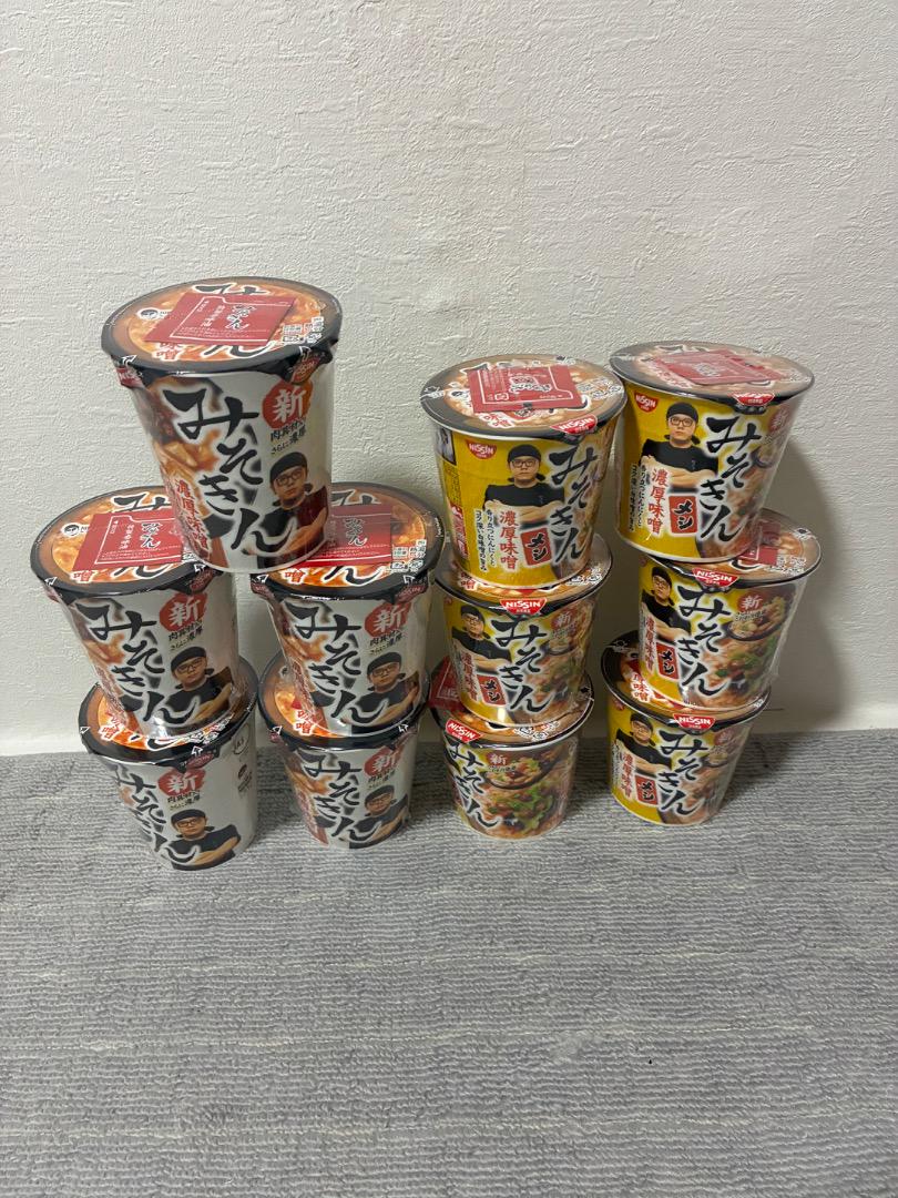 日清 みそきん ラーメン5個 みそきんメシ6個