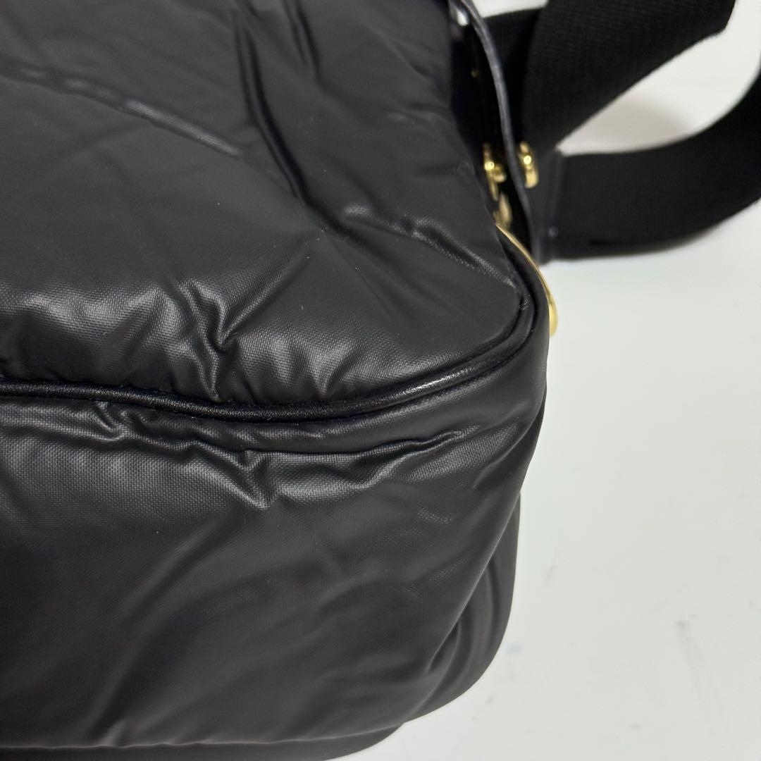 ⭐️未使用級⭐️　ハンティングワールド　バチュークロス　ショルダーバッグ　黒