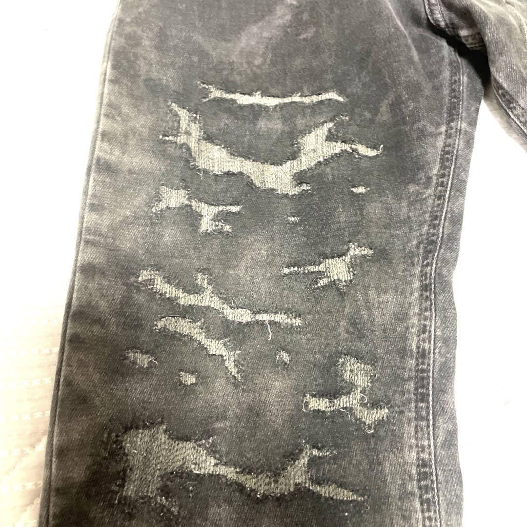 DIESEL NARROT CB-NE W26 グレー ストレートデニム　ジョグ