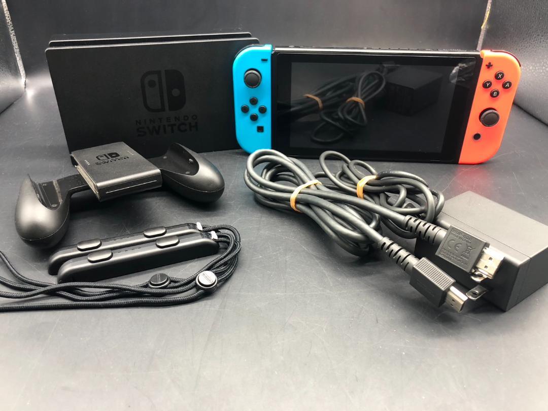 動作OK ニンテンドースイッチ 本体 ネオン HAC-001(-01) B000