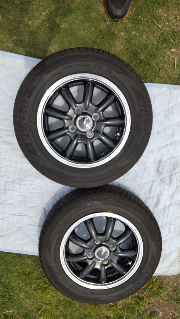 155/70R13 軽自動車用 4本 夏タイヤアルミ