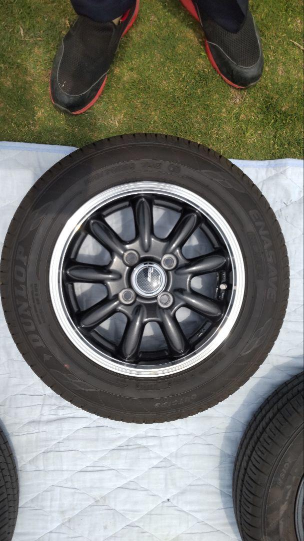 155/70R13 軽自動車用 4本 夏タイヤアルミ