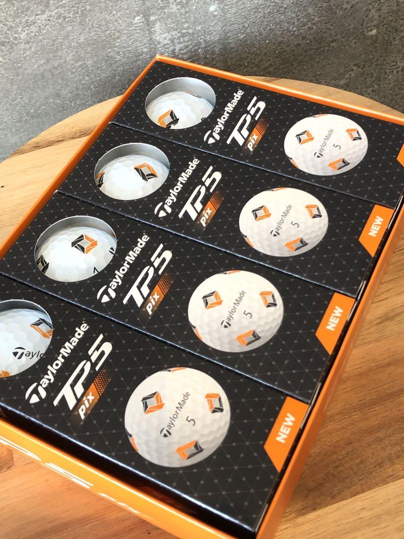 TAKA taylormade TP5 pix 12球＋TP5x 3球