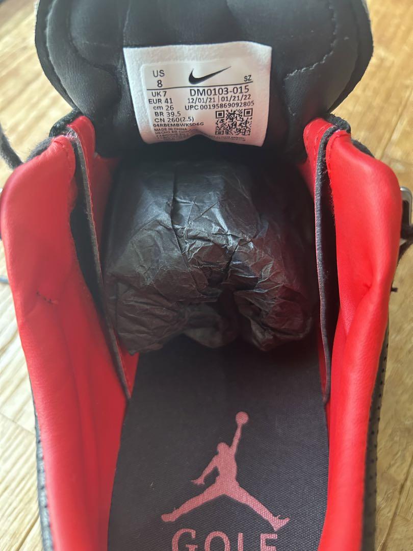 【超かっこいい】NIKEジョーダンGOLFスパイク26cm