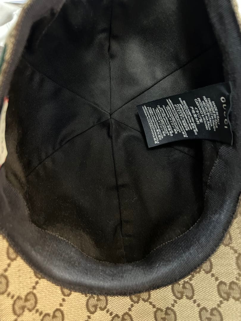 Gucci GGパターン ベースボールキャップ Gucci GGパターン ベースボールキャップ