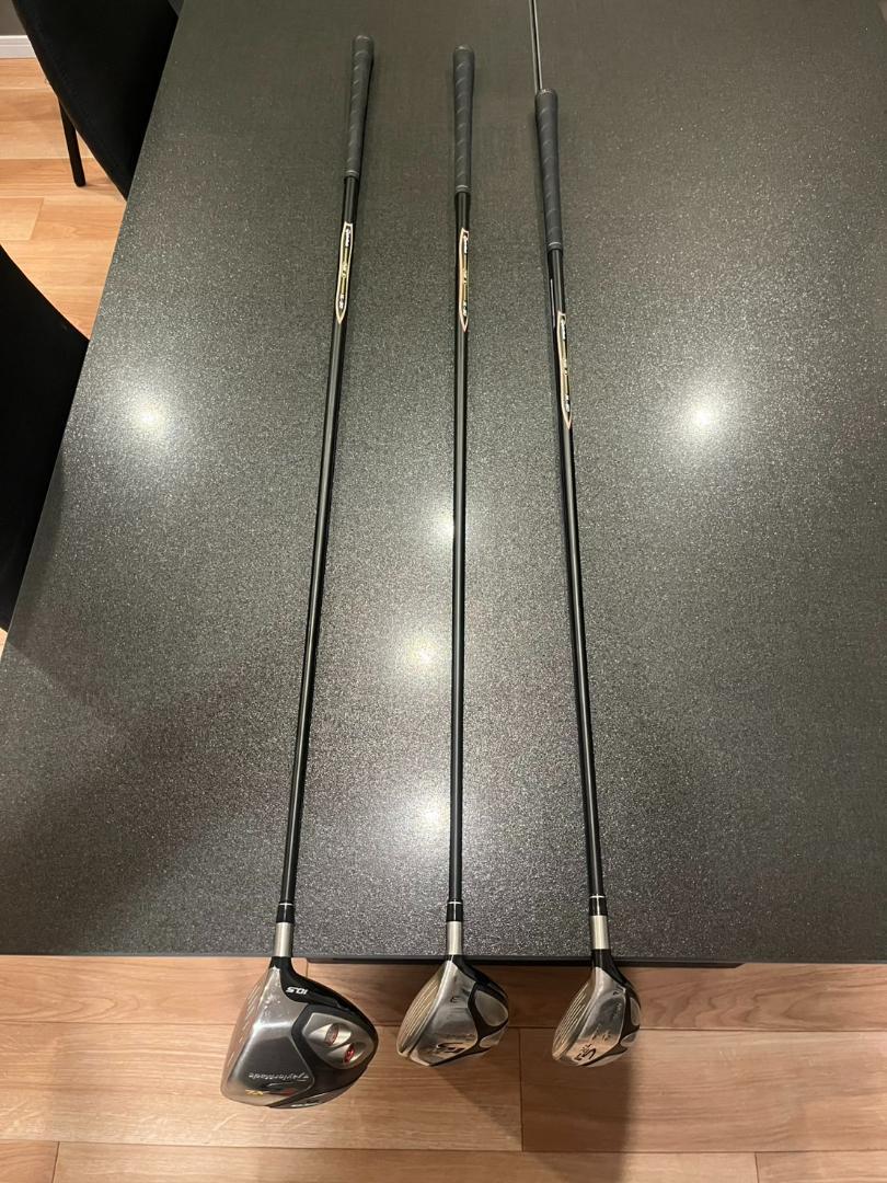 Taylor Made r5 XL 1W・3W・4UT（日本仕様）セット