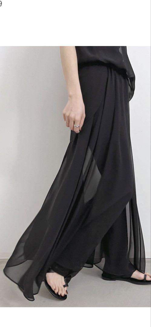 アパルトモン L´Appartement Sheer Maxi Skirt