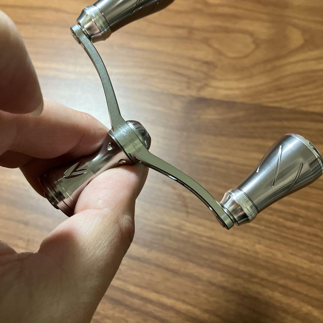 美品　ゴメクサス　ジュラルミン　82mm ダブルハンドル　ショートスタンド