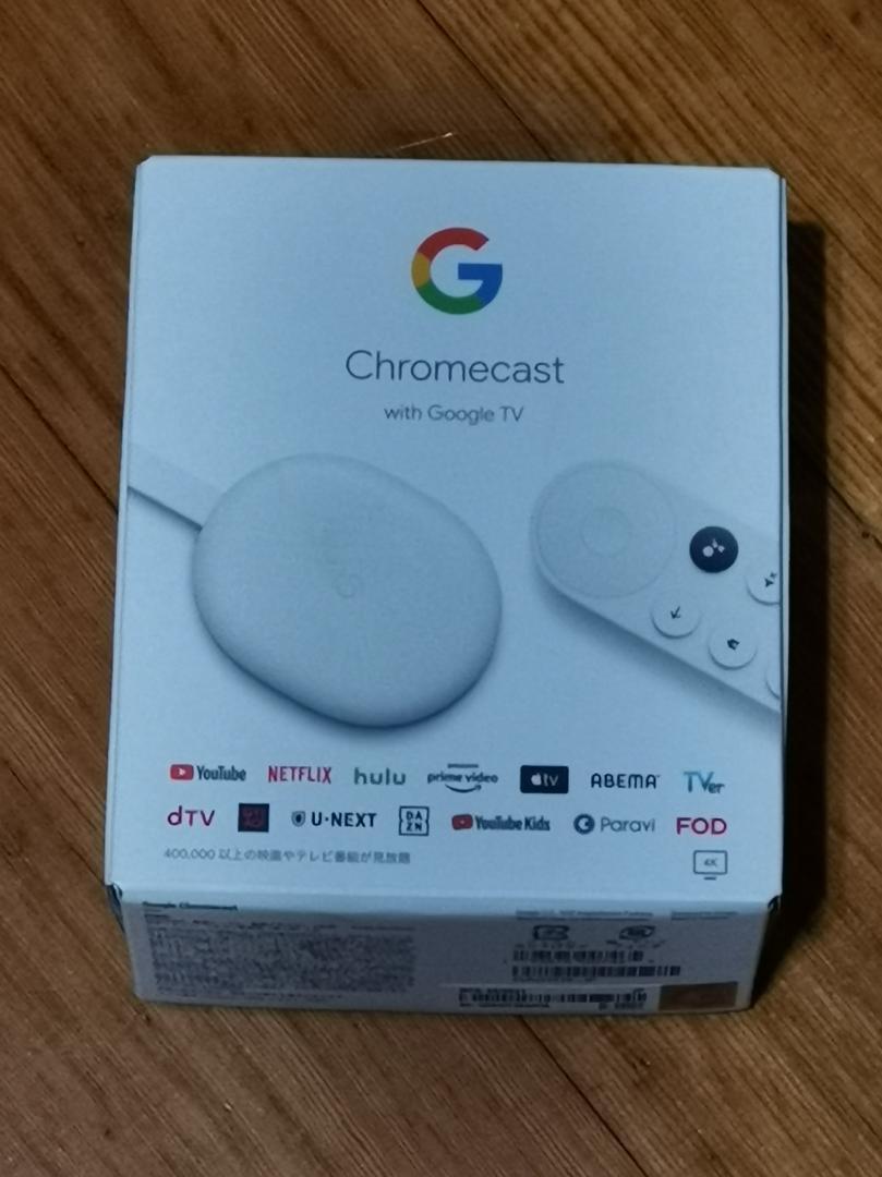 Chromecast with Google TV GA01919-JP -4K