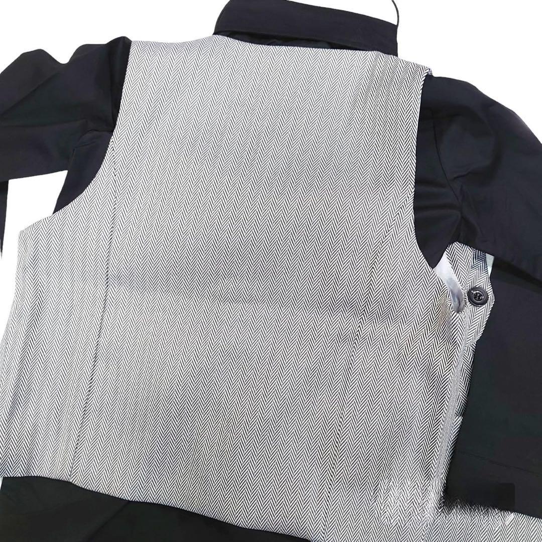 フォーマルスーツ グレー 140 7点セット 入学式 卒業式 男の子/