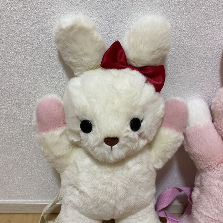 クーポン利用&送料無料 シャーリーテンプル ウサギのリュック 白