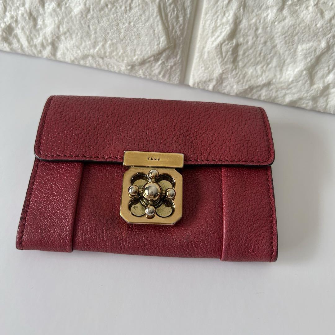 Chloe クロエ ミニ財布 折り財布 ミニウォレット - メルカリ Chloe クロエ ミニ財布 折り財布 ミニウォレット - メルカリ