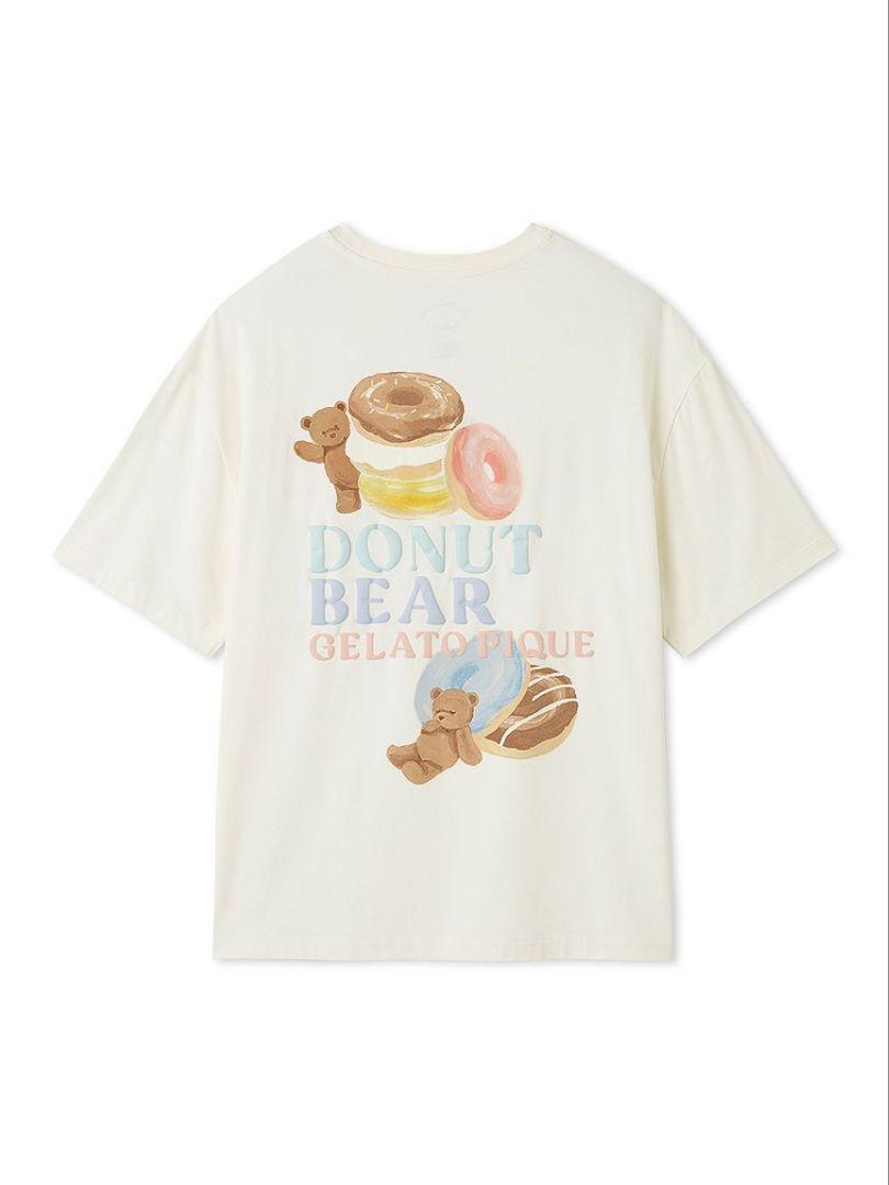 最終値下げ ジェラートピケ ドーナツベアワンポイントTシャツ