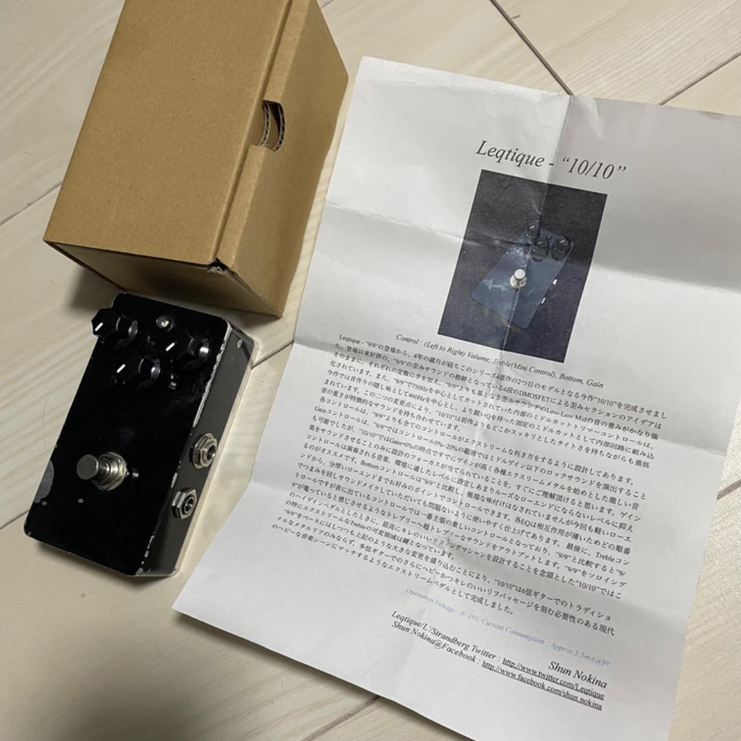 ギター leqtique 10/10 エフェクター】Leqtique 10/10入荷しました！｜島村楽器 吉祥寺