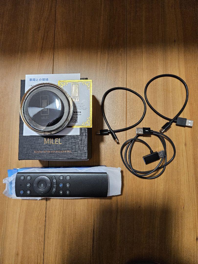 ⚠️14日まで値下げ❗️MILEL CarPlay AI Box MB101 RED MILEL CarPlay AI Box MB101 RED（MMB ANDROID 10 MULTIMEDIA