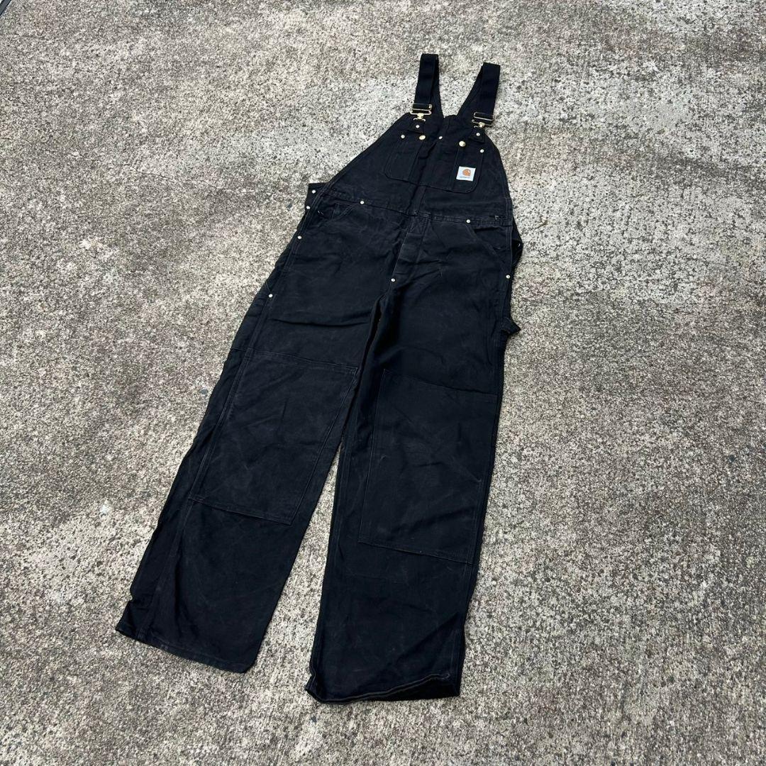 Carhartt　オーバーオール　ダブルニー　USA製