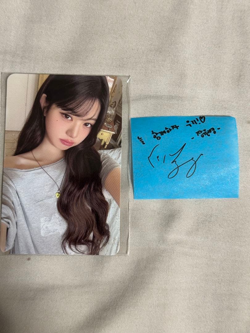 IVE ソウルコン ワルツ チェーンストラップ トレカ ウォニョン目立った傷や汚れなし