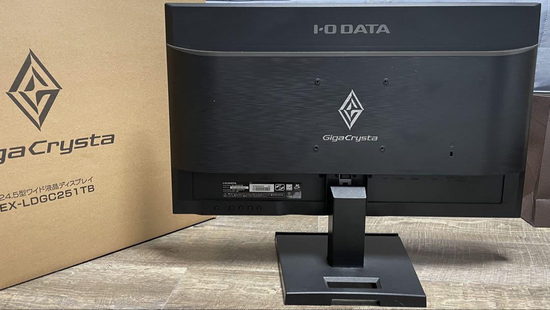 ギガクリスタ　I-O DATA EX-LDGC251TB-Aモニター 本体