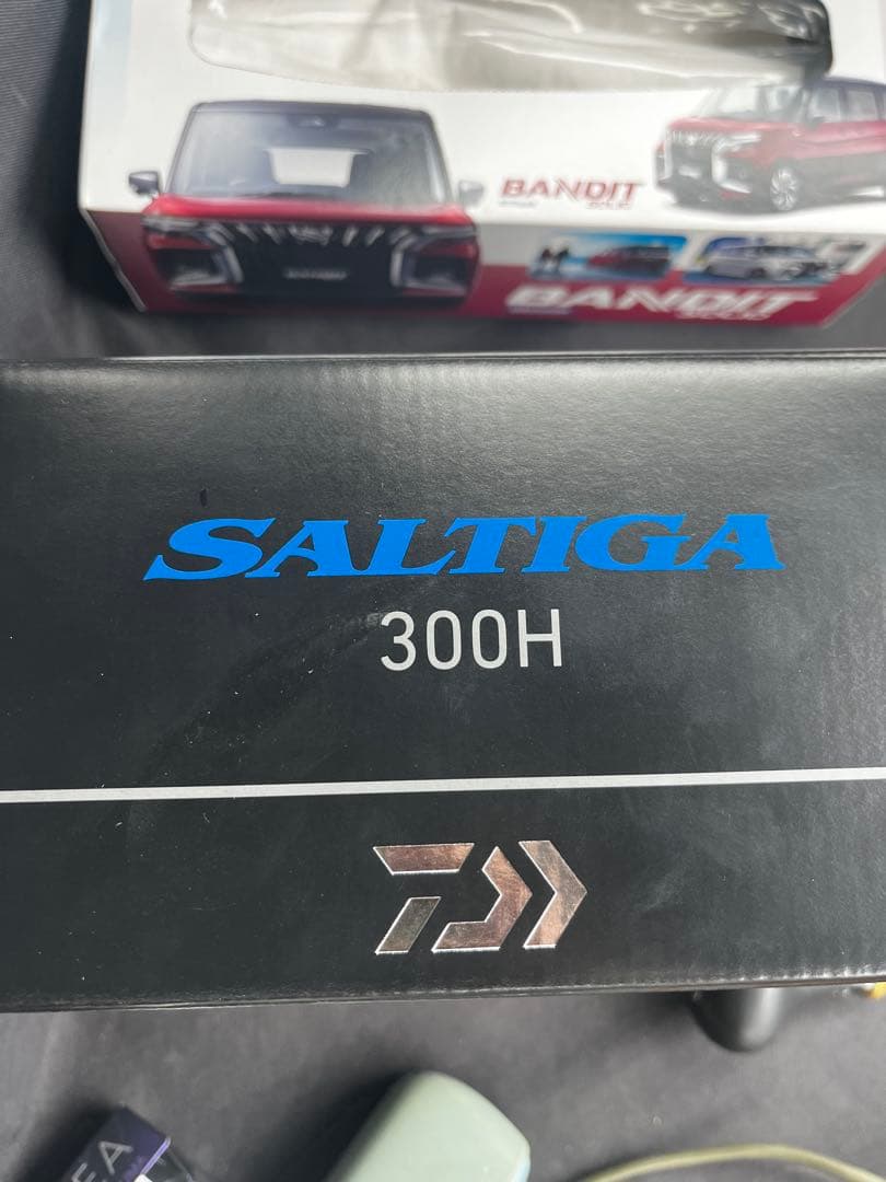 DAIWA 25SALTIGA 300H ベイトリール pe2号ついてます