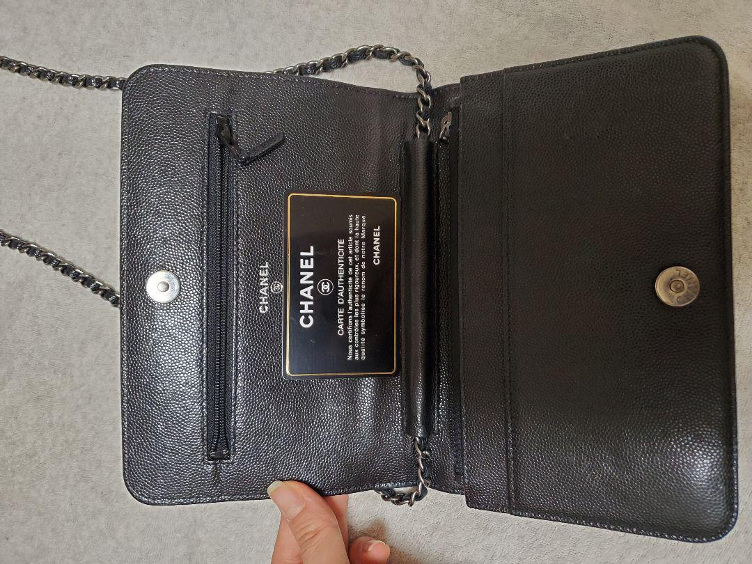 クロスバック CHANEL 黒 ミニ