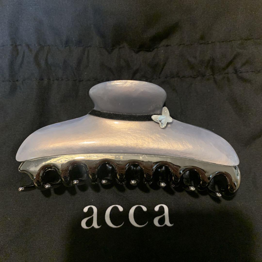 ＊＊チョコ＊＊　　acca⭐ヘアクリップ acca ヘア クリップ 大 acca クリップ ラージ acca クリップ L