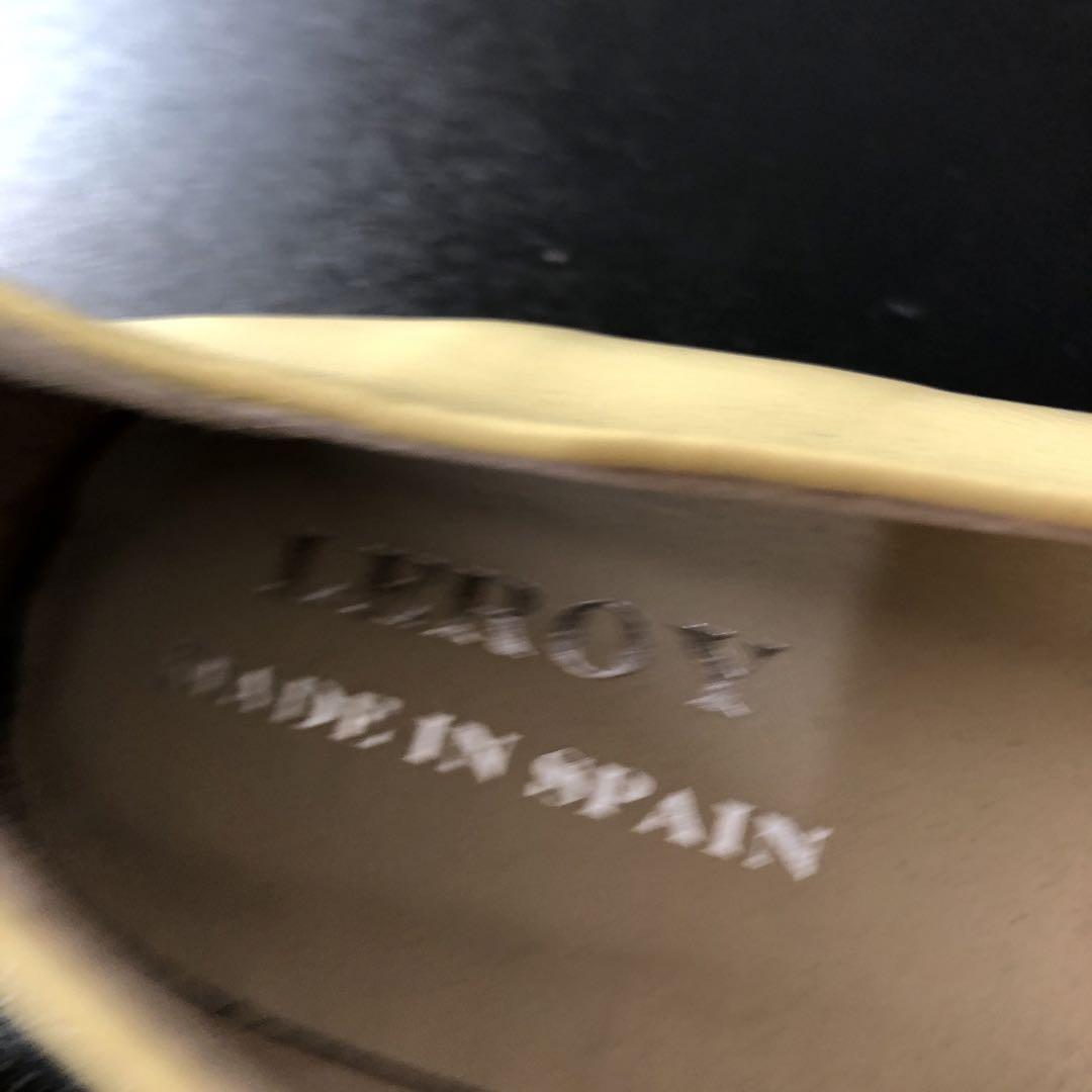 LEROY 幾何学模様 ローファー スペイン製37サイズ新品 レディース