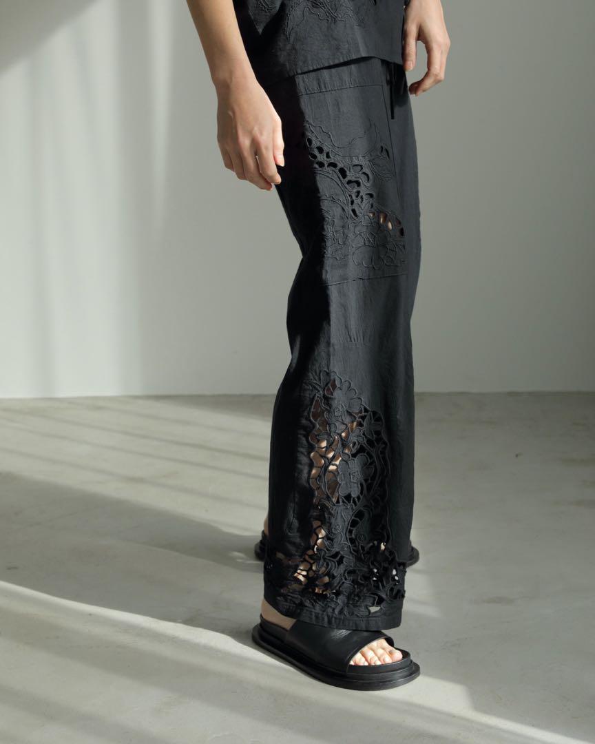 パンツ anuke  Cutwork Lace Pants  36