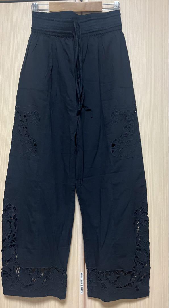 パンツ anuke  Cutwork Lace Pants  36