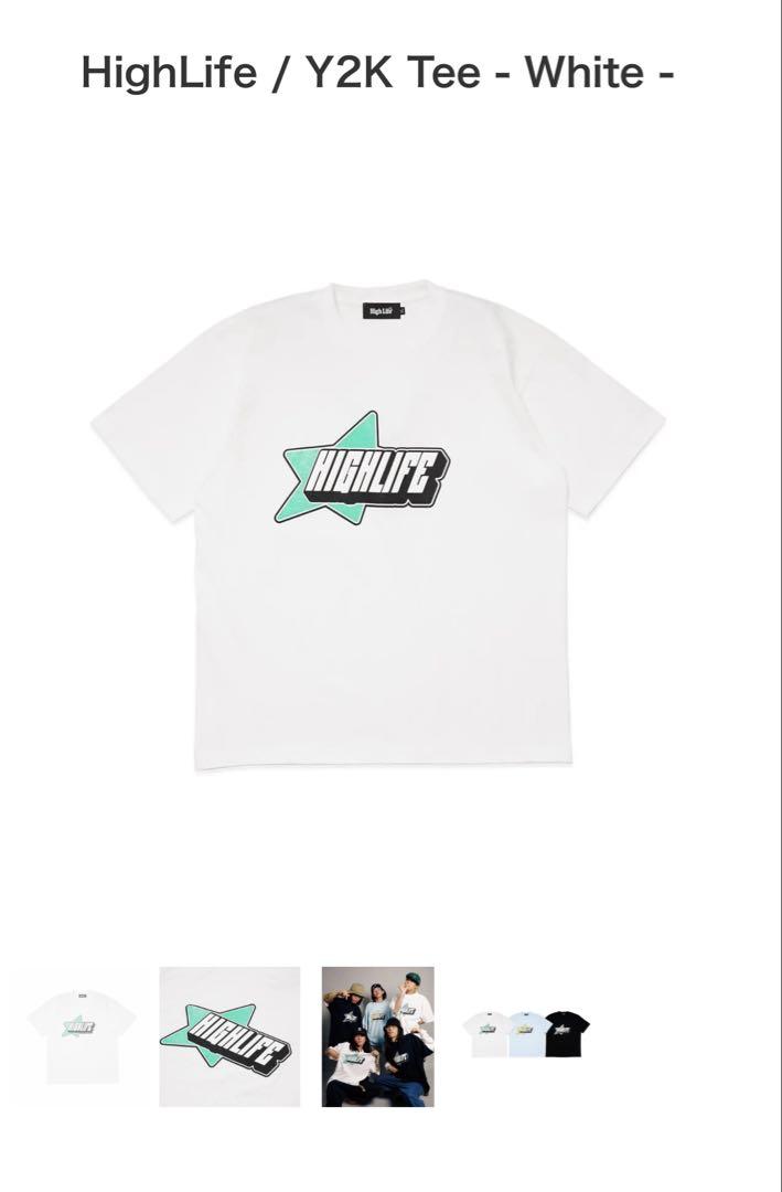HighLife Y2K Tee ホワイト