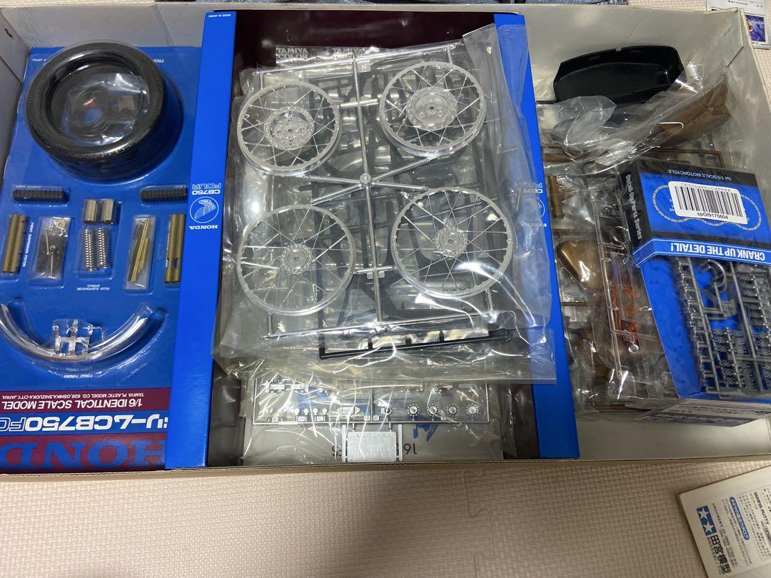 タミヤ CB750FOUR 1/6 TAMIYA 1/6 HONDA CB750 Four / Full Build Experience from