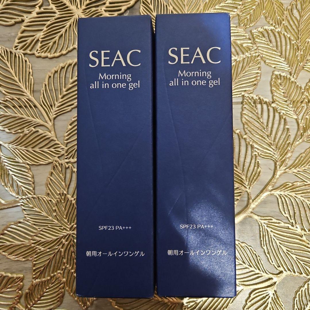〈新品未使用〉SEAC　シーク　オールインワンジェルセット　朝用.夜用　 50g