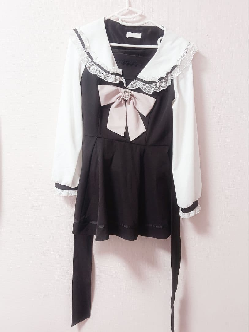 リズリサ セーラーカラーセットアップ ブラック リズリサ セーラーカラーセットアップ ブラック