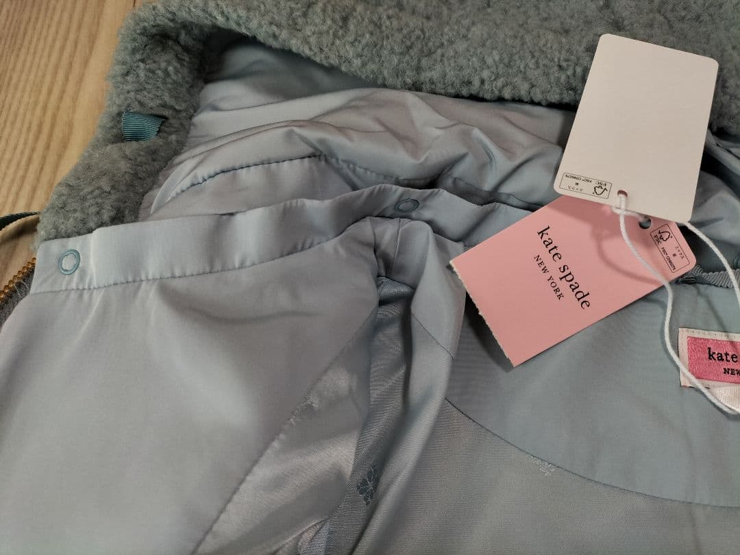 青ボアジャンパー140 青ボアジャンパー140